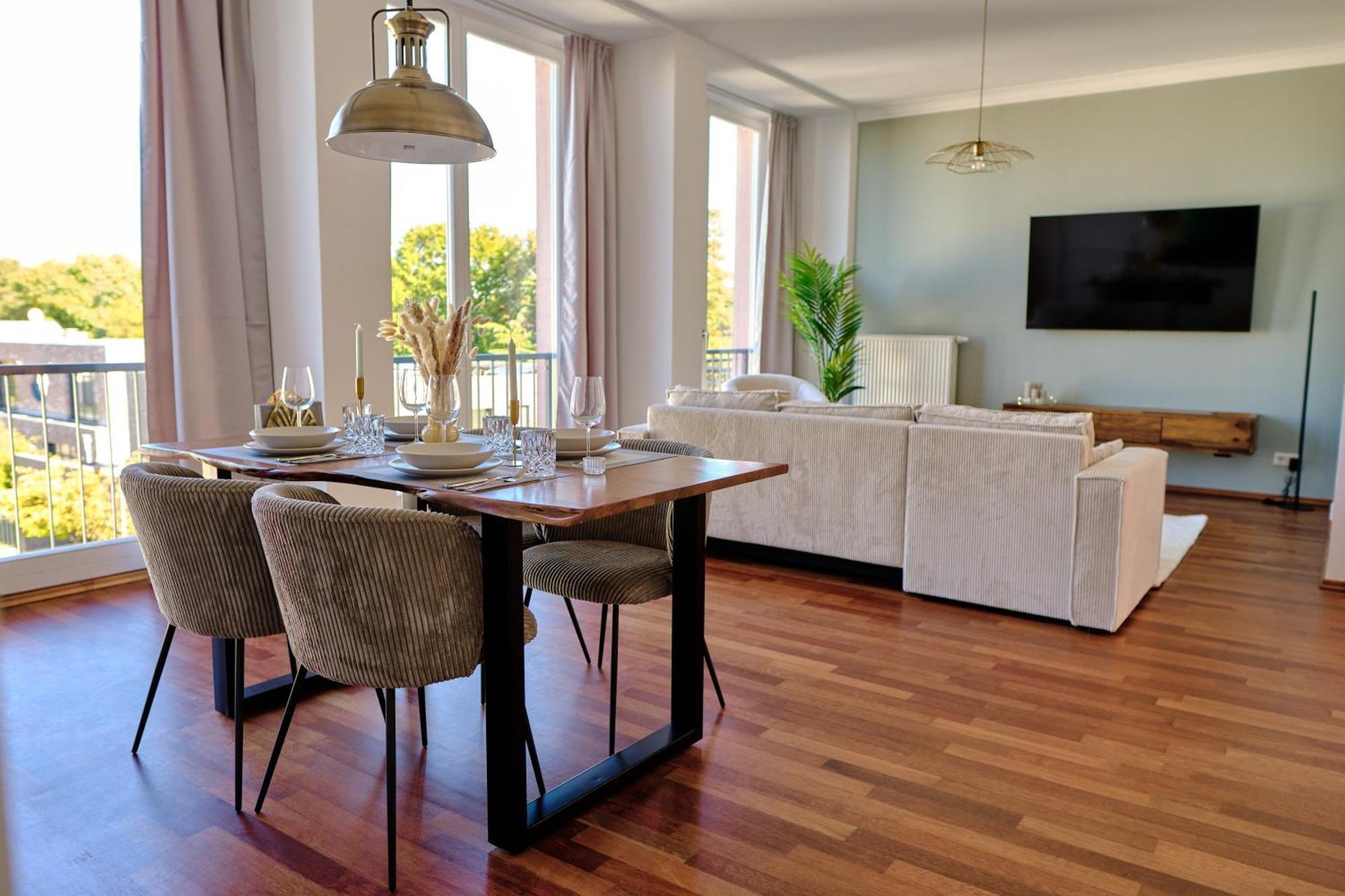 Historisches Deluxe Apartment Im Marianum Neuss Exteriör bild